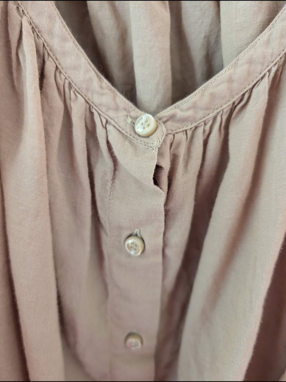 Doen Nalina Sleeves Button Up Top - Picture 5 of 6